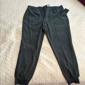 90 Degrees by Reflex  Dark Green Joggers